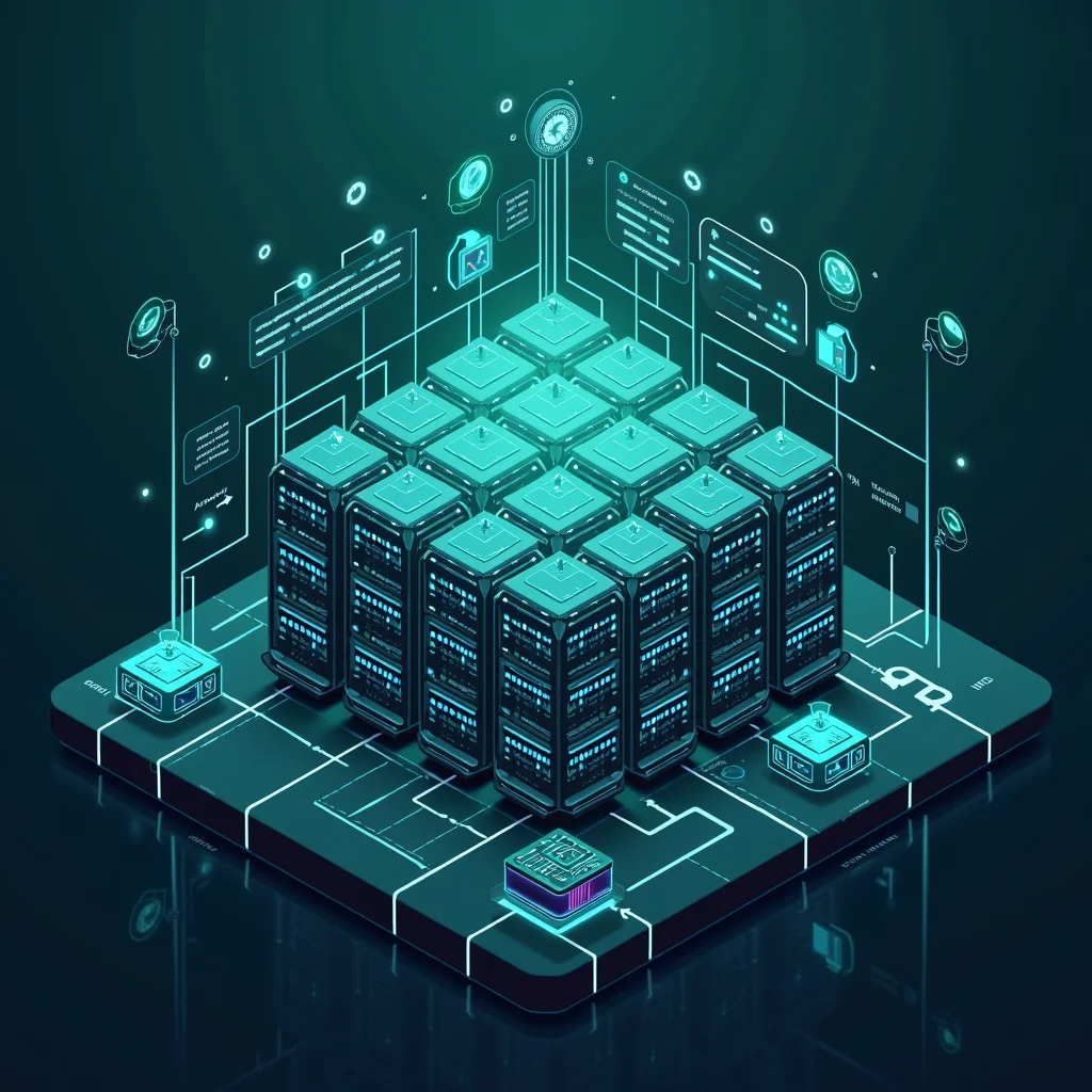 A technical diagram showing the integration of AI governance frameworks into legacy enterprise systems.